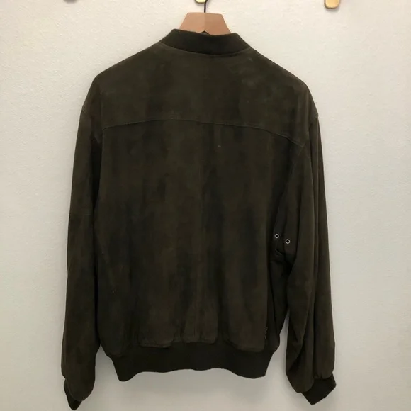 Golden Bear Sportswear Suede Bomber Jacket - Picture 4 of 7